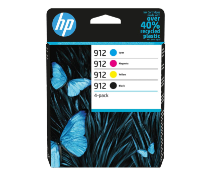 Tusz HP  912 4-Pack 6ZC74AE CMYK